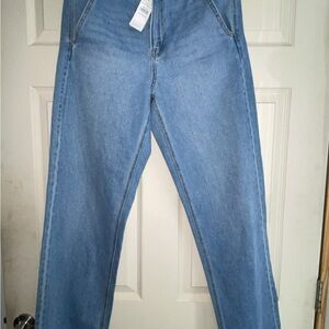 American eagle Sz 6 Regular baggy new Women's Blue Jeans